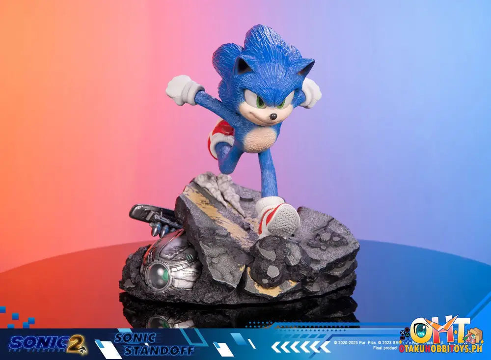 First4Figures Sonic The Hedgehog 2 - Sonic Standoff Scale Figure