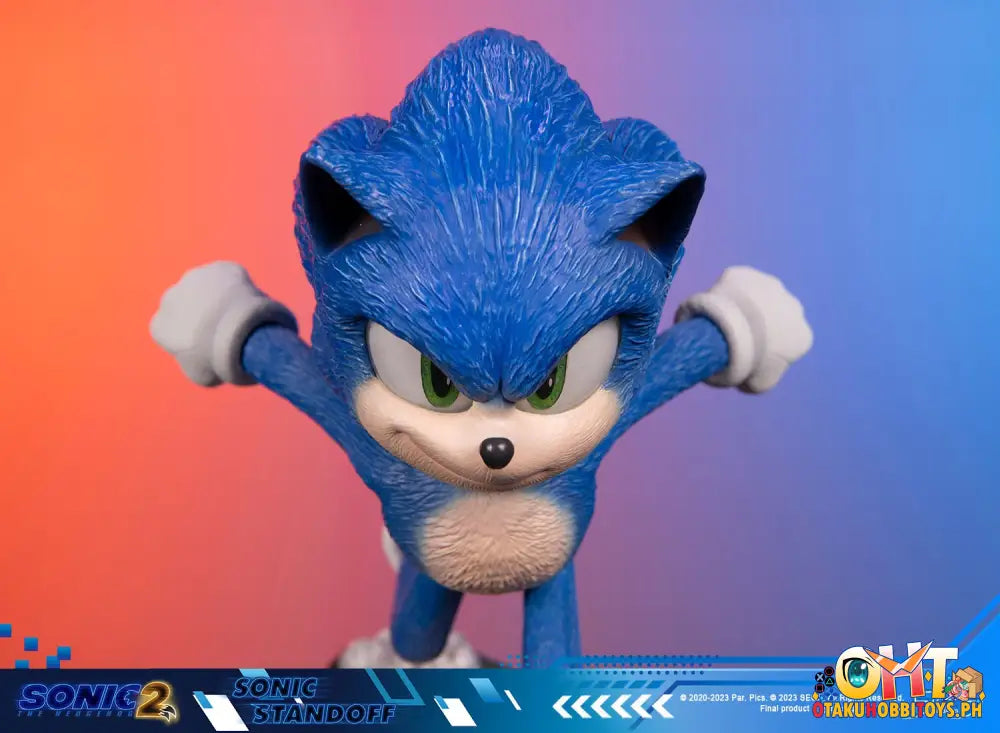 First4Figures Sonic The Hedgehog 2 - Sonic Standoff Scale Figure