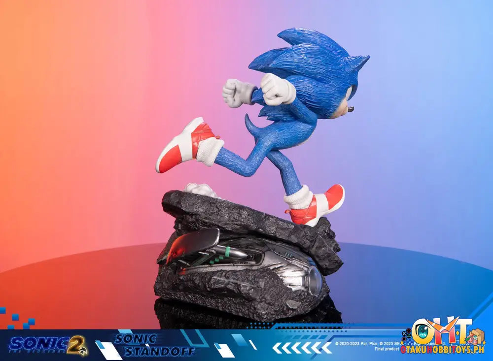 First4Figures Sonic The Hedgehog 2 - Sonic Standoff Scale Figure