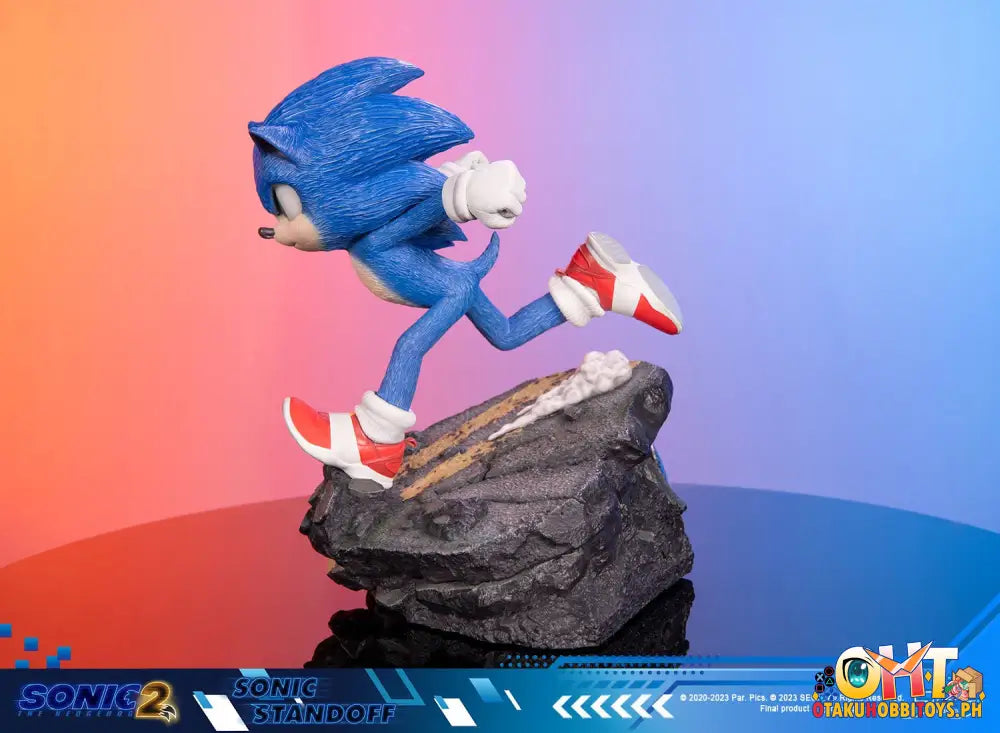 First4Figures Sonic The Hedgehog 2 - Sonic Standoff Scale Figure