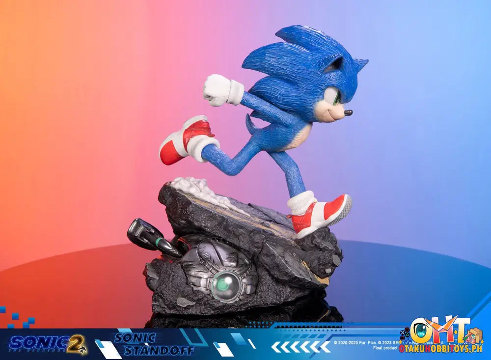 First4Figures Sonic The Hedgehog 2 - Sonic Standoff Scale Figure