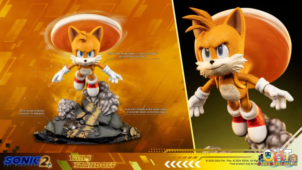 First4Figures Sonic The Hedgehog 2 - Tails Standoff Scale Figure