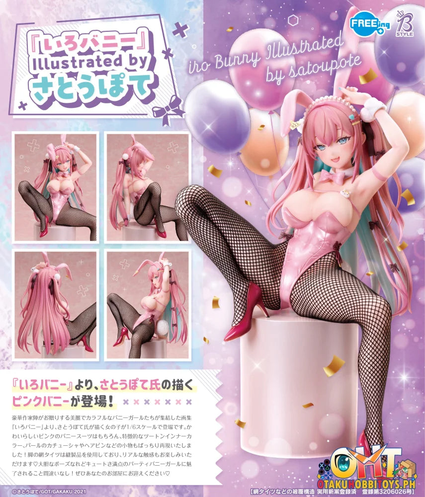Freeing 1/6 B-Style Iro Bunny Illustrated By Satoupote Scale Figure