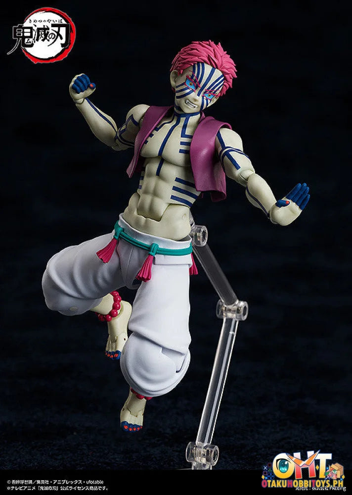 FREEing Demon Slayer: Kimetsu no Yaiba figma Akaza Articulated Figure
