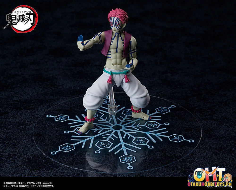 FREEing Demon Slayer: Kimetsu no Yaiba figma Akaza Articulated Figure
