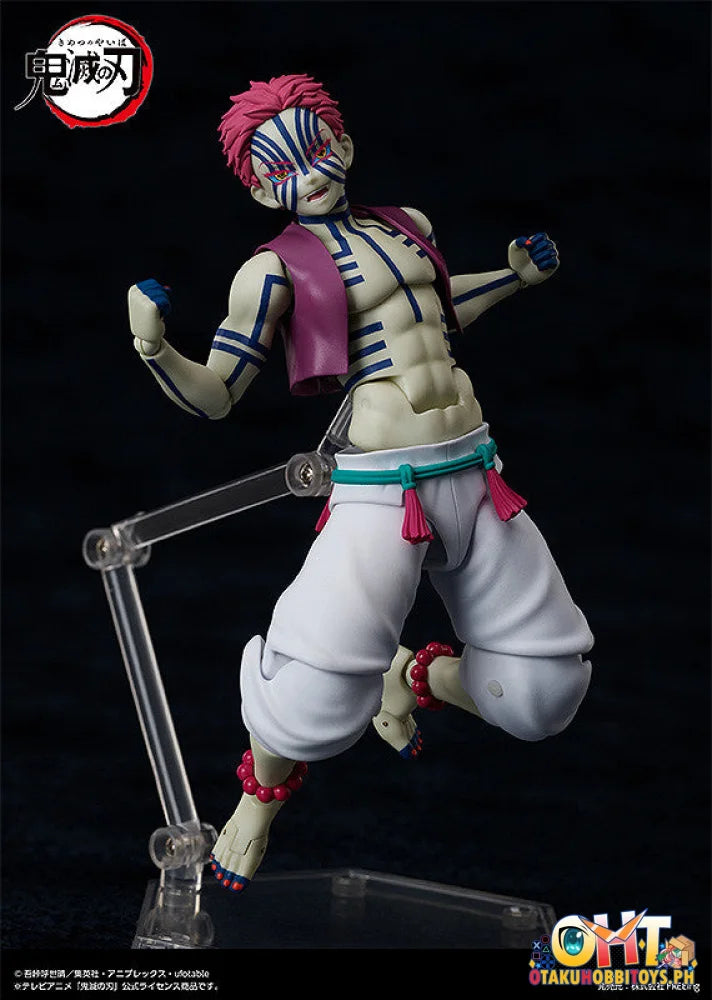 FREEing Demon Slayer: Kimetsu no Yaiba figma Akaza Articulated Figure