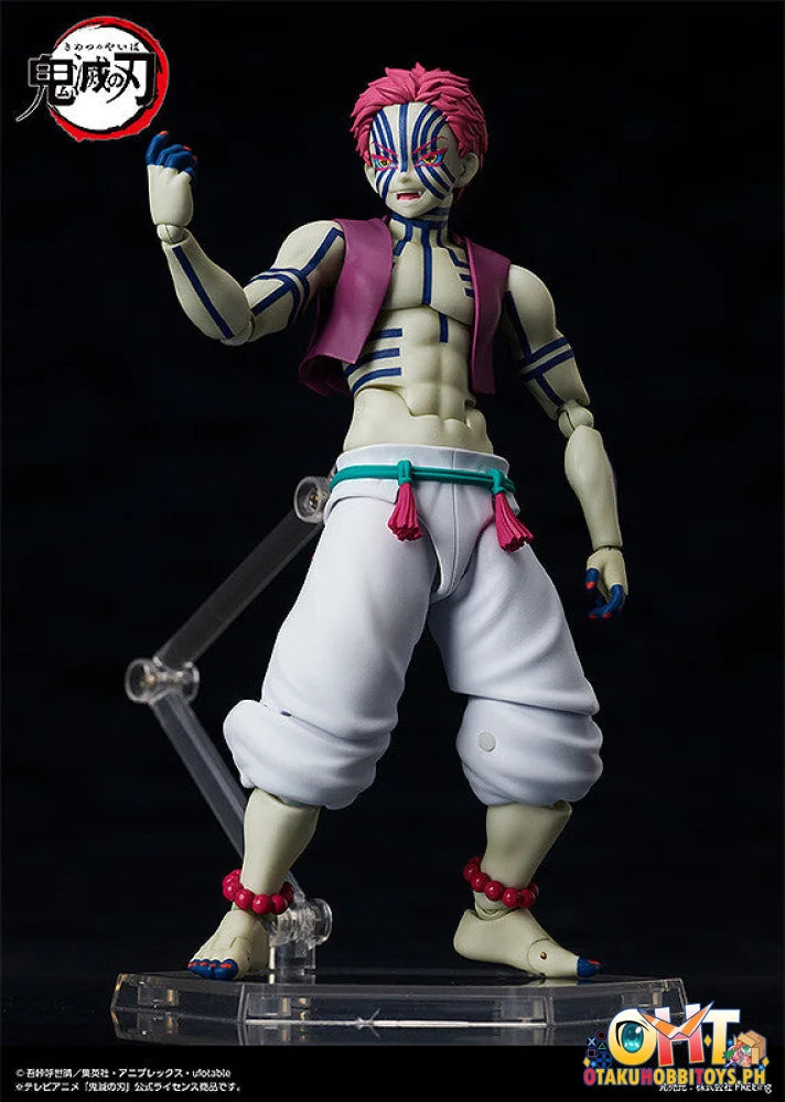 FREEing Demon Slayer: Kimetsu no Yaiba figma Akaza Articulated Figure