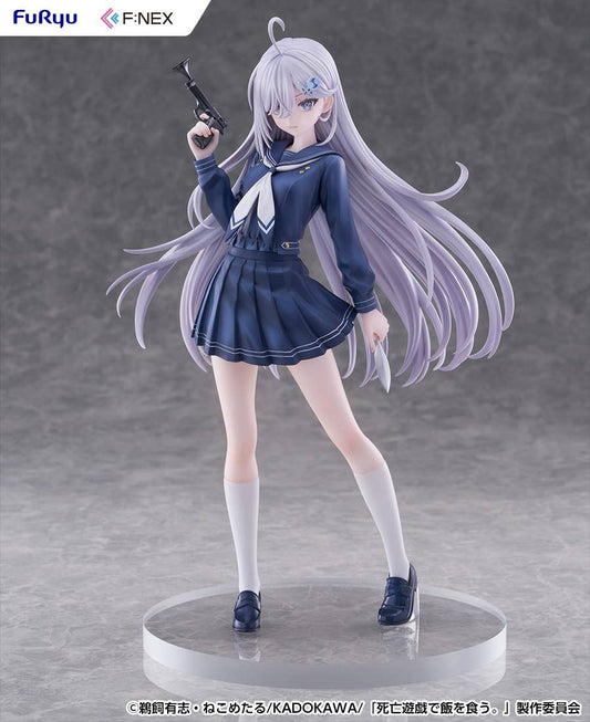 Furyu F:NEX 1/7 Playing Death Games to Put Food on the Table - Yuki School Uniform ver.