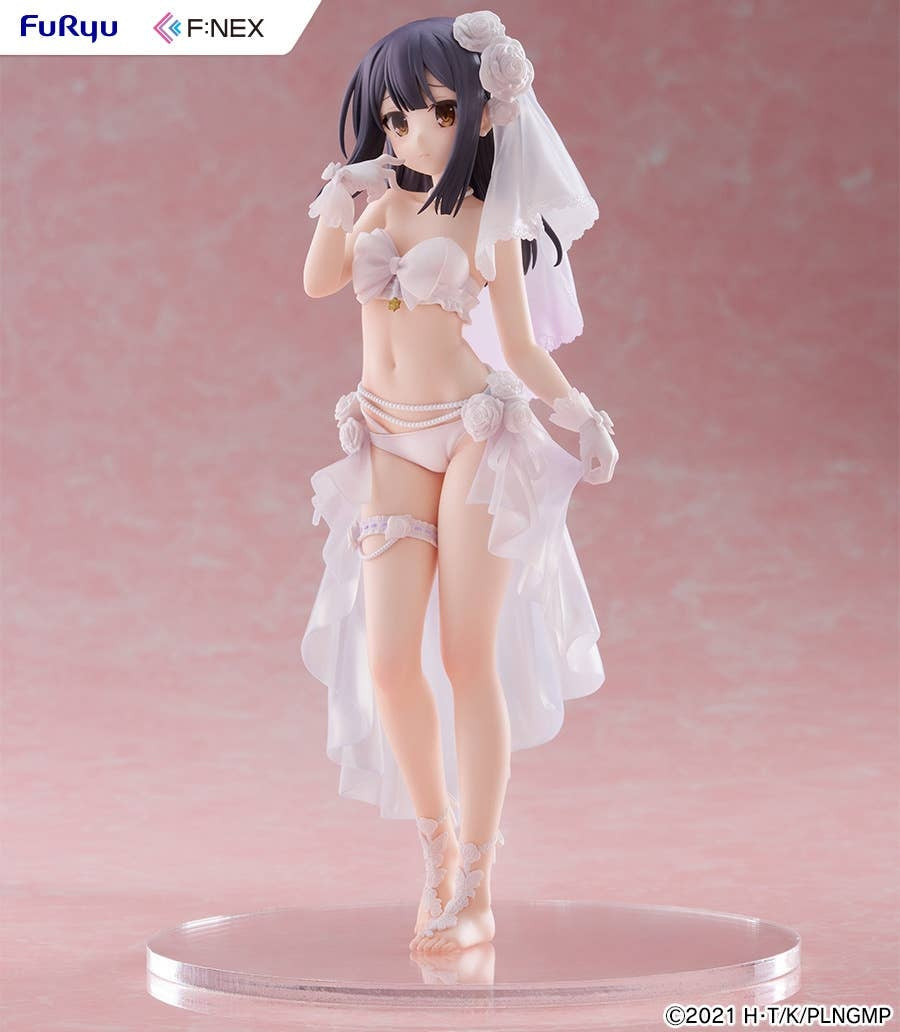 FuRyu F:NEX 1/7 Fate/kaleid liner Prisma Illya: Licht - The Nameless Girl Miyu Edelfelt Wedding Swimsuit ver.