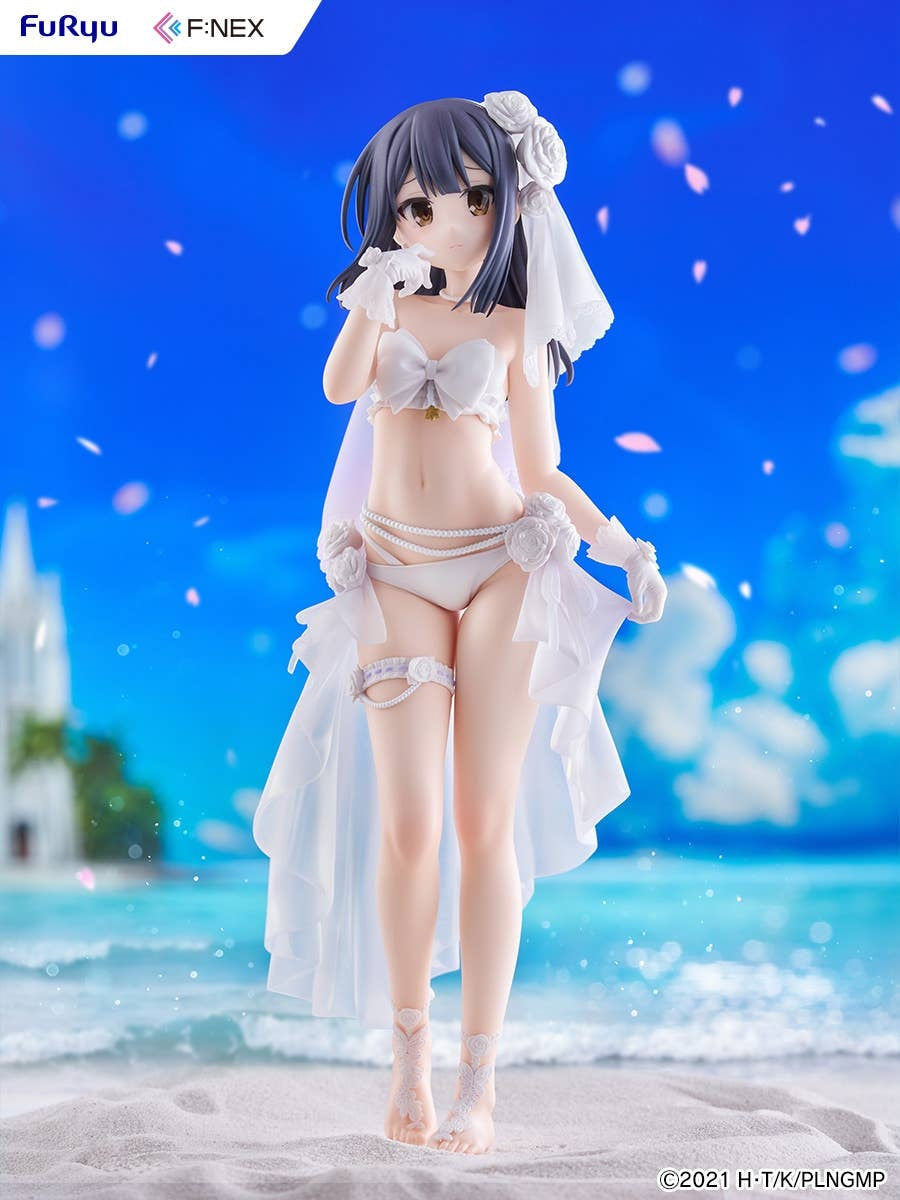 FuRyu F:NEX 1/7 Fate/kaleid liner Prisma Illya: Licht - The Nameless Girl Miyu Edelfelt Wedding Swimsuit ver.