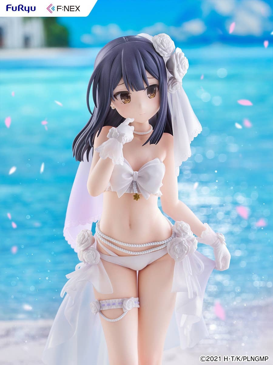 FuRyu F:NEX 1/7 Fate/kaleid liner Prisma Illya: Licht - The Nameless Girl Miyu Edelfelt Wedding Swimsuit ver.