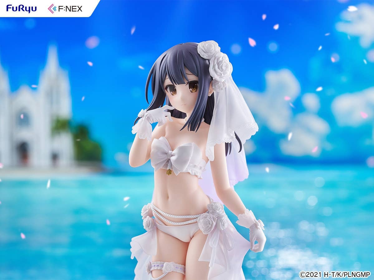 FuRyu F:NEX 1/7 Fate/kaleid liner Prisma Illya: Licht - The Nameless Girl Miyu Edelfelt Wedding Swimsuit ver.
