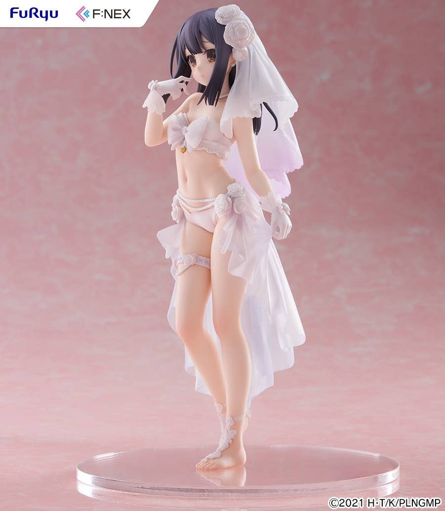 FuRyu F:NEX 1/7 Fate/kaleid liner Prisma Illya: Licht - The Nameless Girl Miyu Edelfelt Wedding Swimsuit ver.