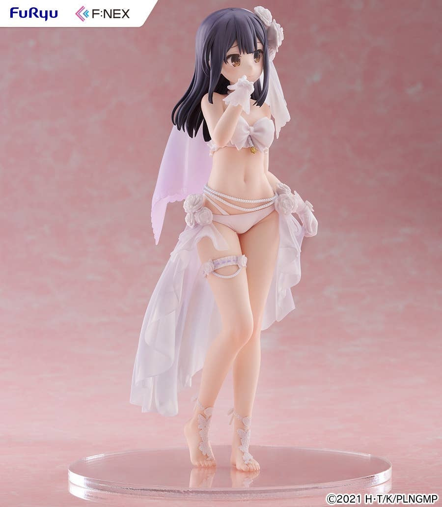 FuRyu F:NEX 1/7 Fate/kaleid liner Prisma Illya: Licht - The Nameless Girl Miyu Edelfelt Wedding Swimsuit ver.
