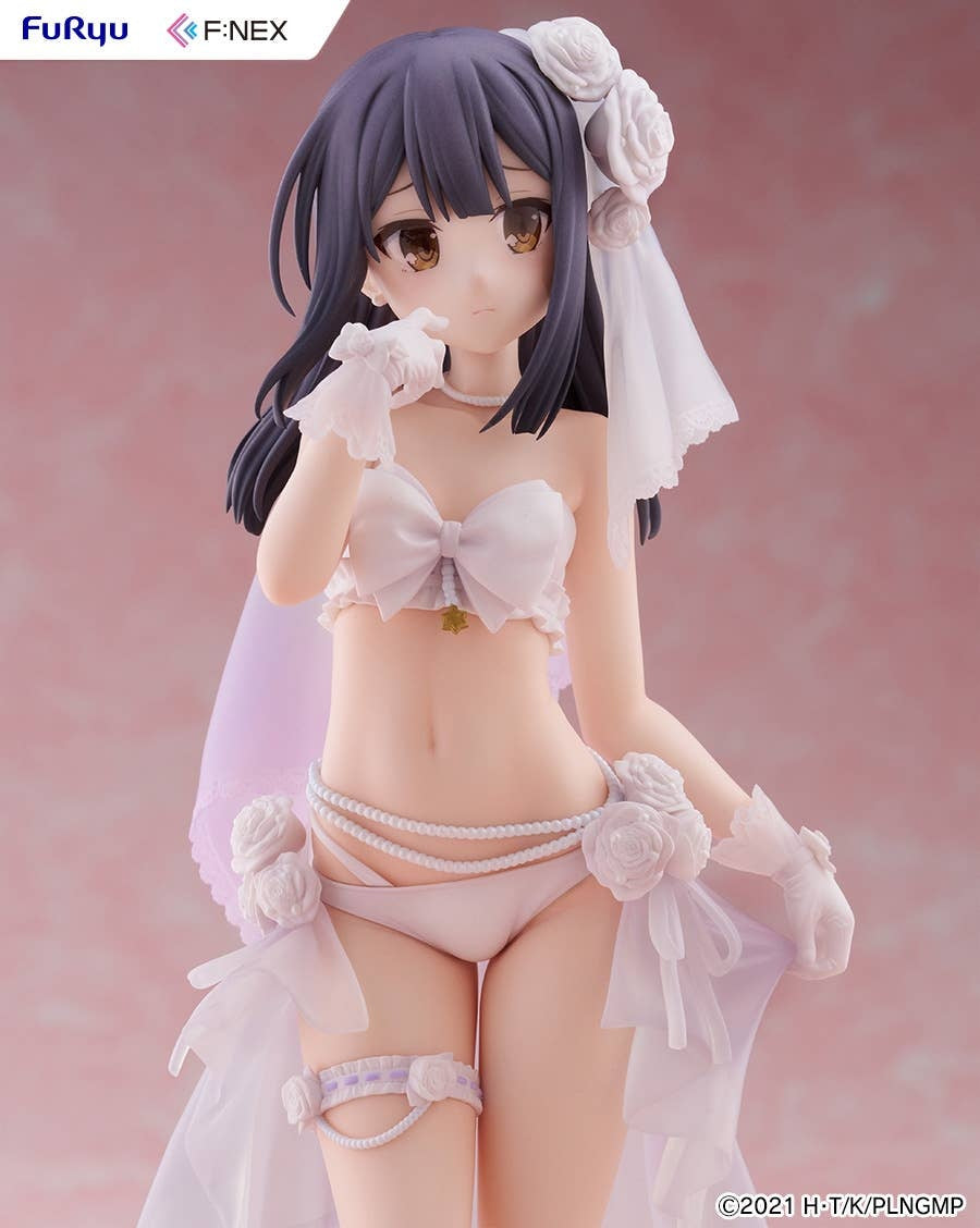 FuRyu F:NEX 1/7 Fate/kaleid liner Prisma Illya: Licht - The Nameless Girl Miyu Edelfelt Wedding Swimsuit ver.