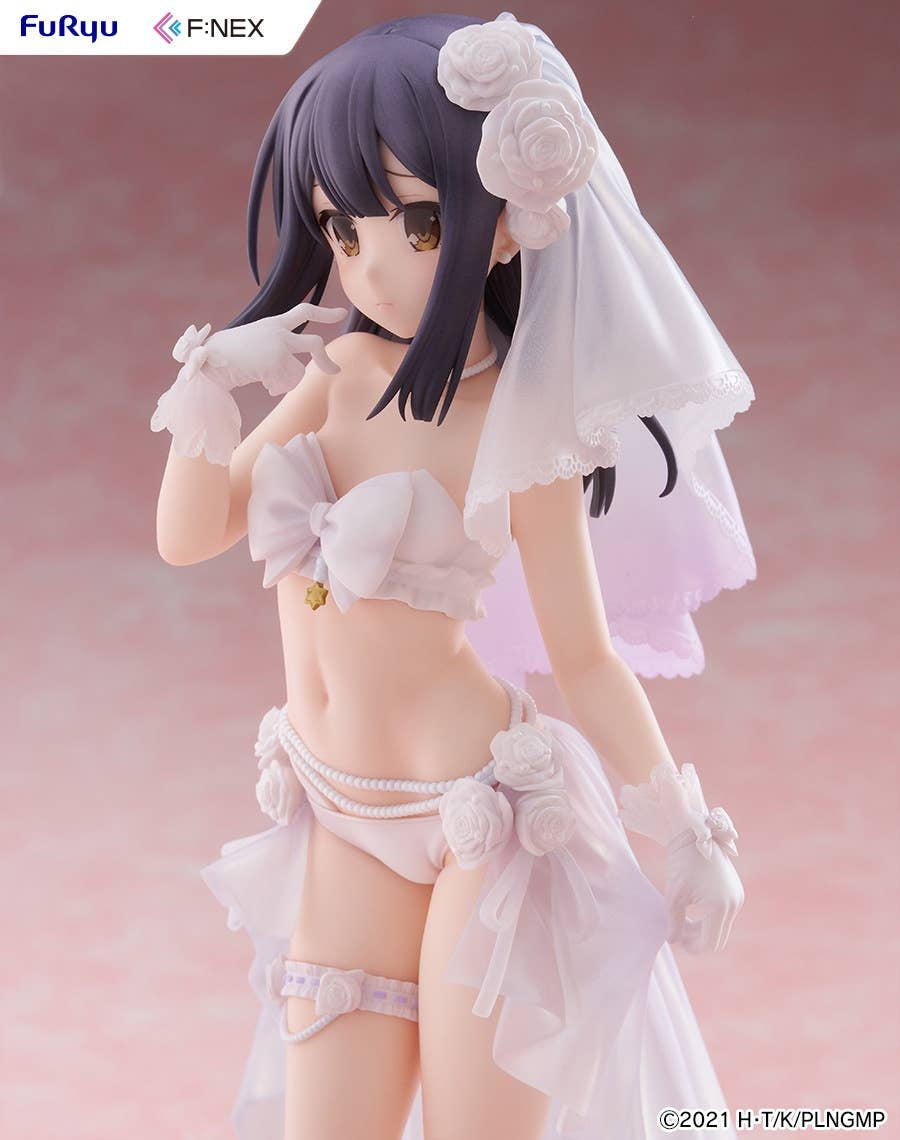 FuRyu F:NEX 1/7 Fate/kaleid liner Prisma Illya: Licht - The Nameless Girl Miyu Edelfelt Wedding Swimsuit ver.