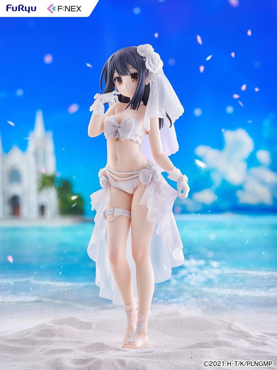 FuRyu F:NEX 1/7 Fate/kaleid liner Prisma Illya: Licht - The Nameless Girl Miyu Edelfelt Wedding Swimsuit ver.