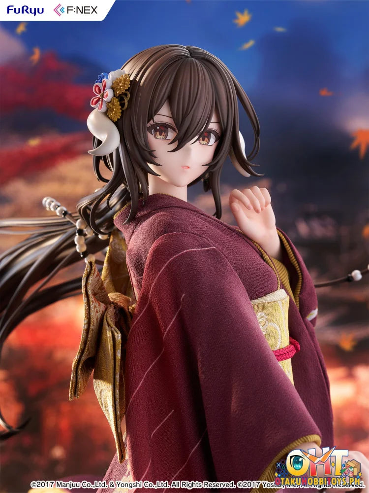 FURYU 1/4 F:NEX Mikasa blue flower komachi ver -Japanese Doll- Scale Figure