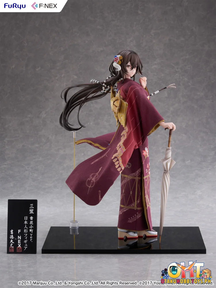 FURYU 1/4 F:NEX Mikasa blue flower komachi ver -Japanese Doll- Scale Figure