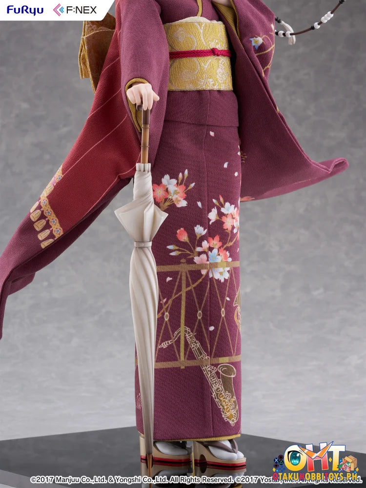 FURYU 1/4 F:NEX Mikasa blue flower komachi ver -Japanese Doll- Scale Figure