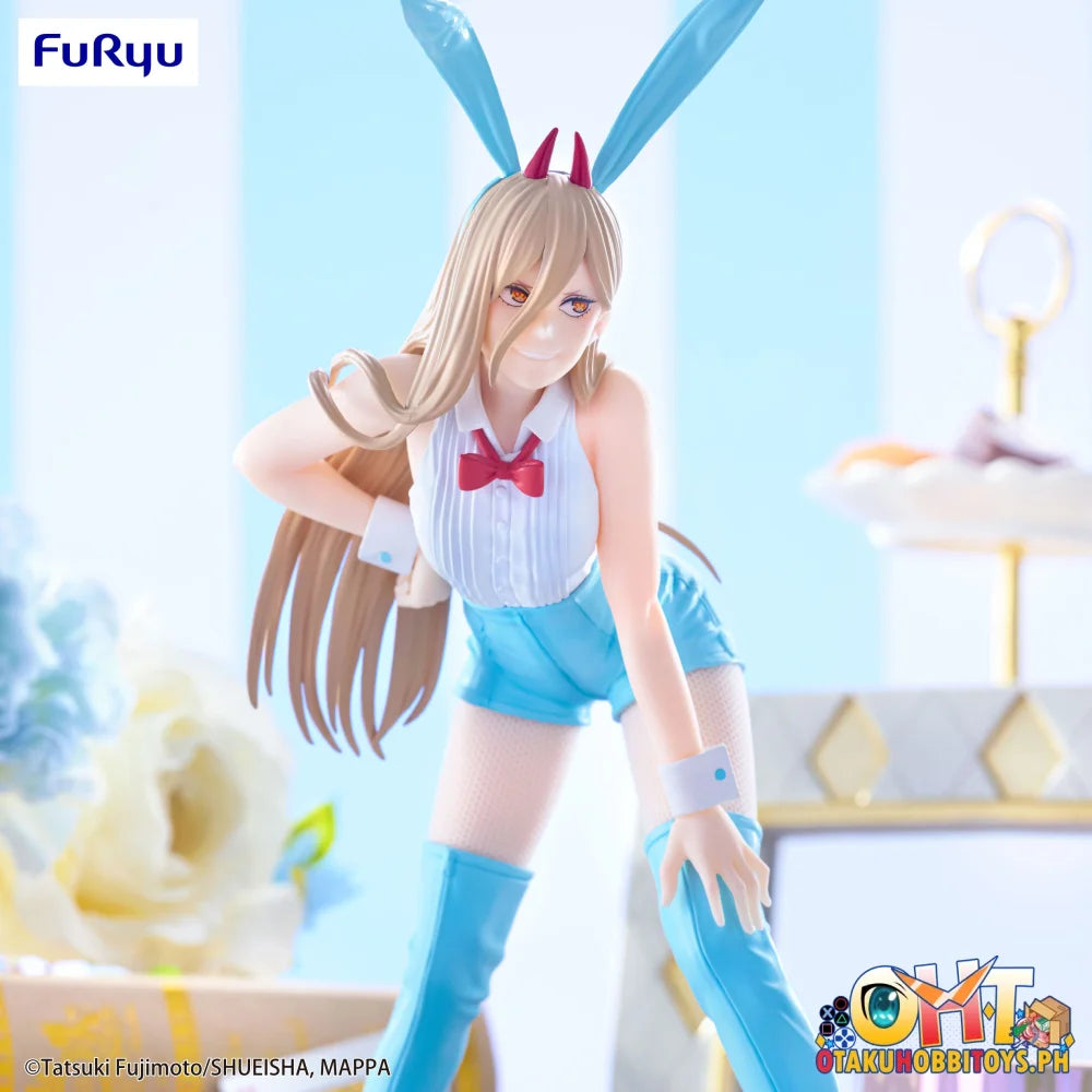 FuRyu Chainsaw Man BiCute Bunnies Figure -Power Light Blue Color ver.- Prize Figure