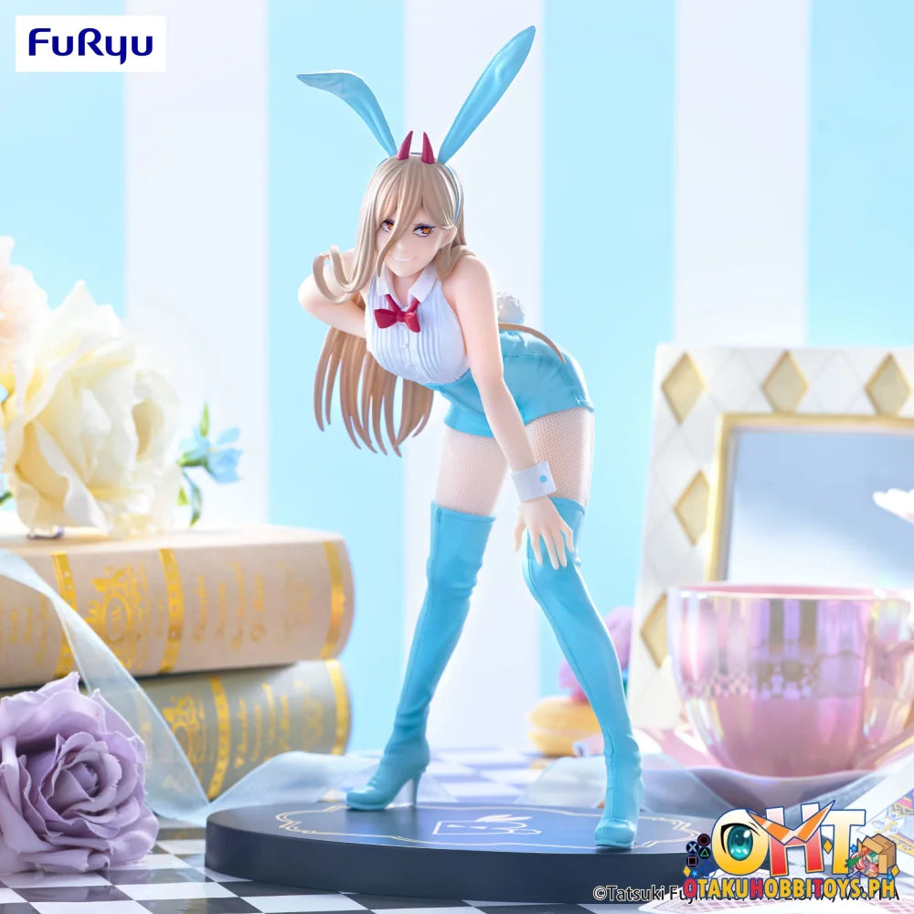 FuRyu Chainsaw Man BiCute Bunnies Figure -Power Light Blue Color ver.- Prize Figure