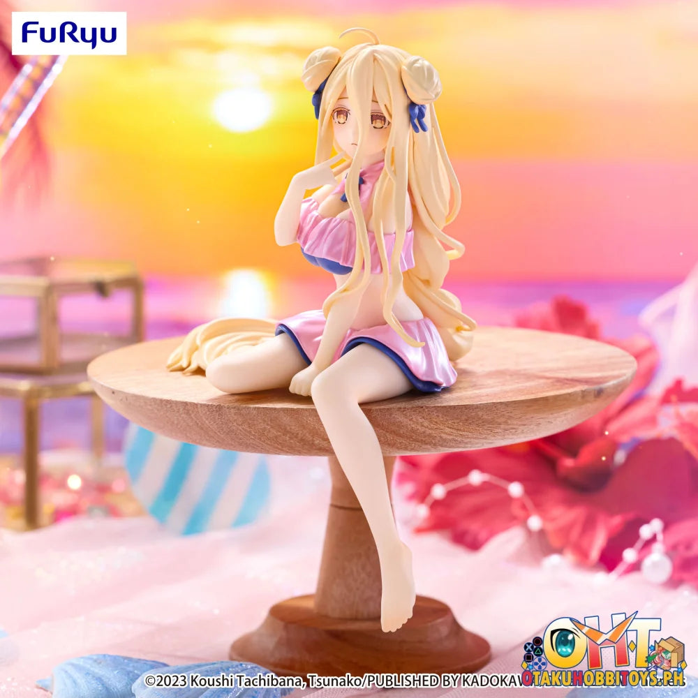 FuRyu Date A LiveⅤ Noodle Stopper Figure -Mukuro Hoshimiya Swimsuit Pastel Pink Color ver.- Prize Figure