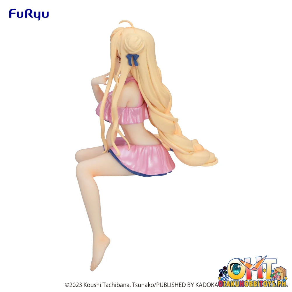 FuRyu Date A LiveⅤ Noodle Stopper Figure -Mukuro Hoshimiya Swimsuit Pastel Pink Color ver.- Prize Figure