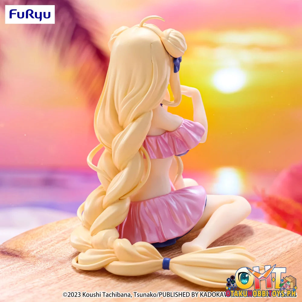 FuRyu Date A LiveⅤ Noodle Stopper Figure -Mukuro Hoshimiya Swimsuit Pastel Pink Color ver.- Prize Figure