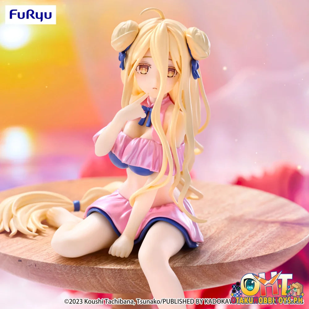 FuRyu Date A LiveⅤ Noodle Stopper Figure -Mukuro Hoshimiya Swimsuit Pastel Pink Color ver.- Prize Figure