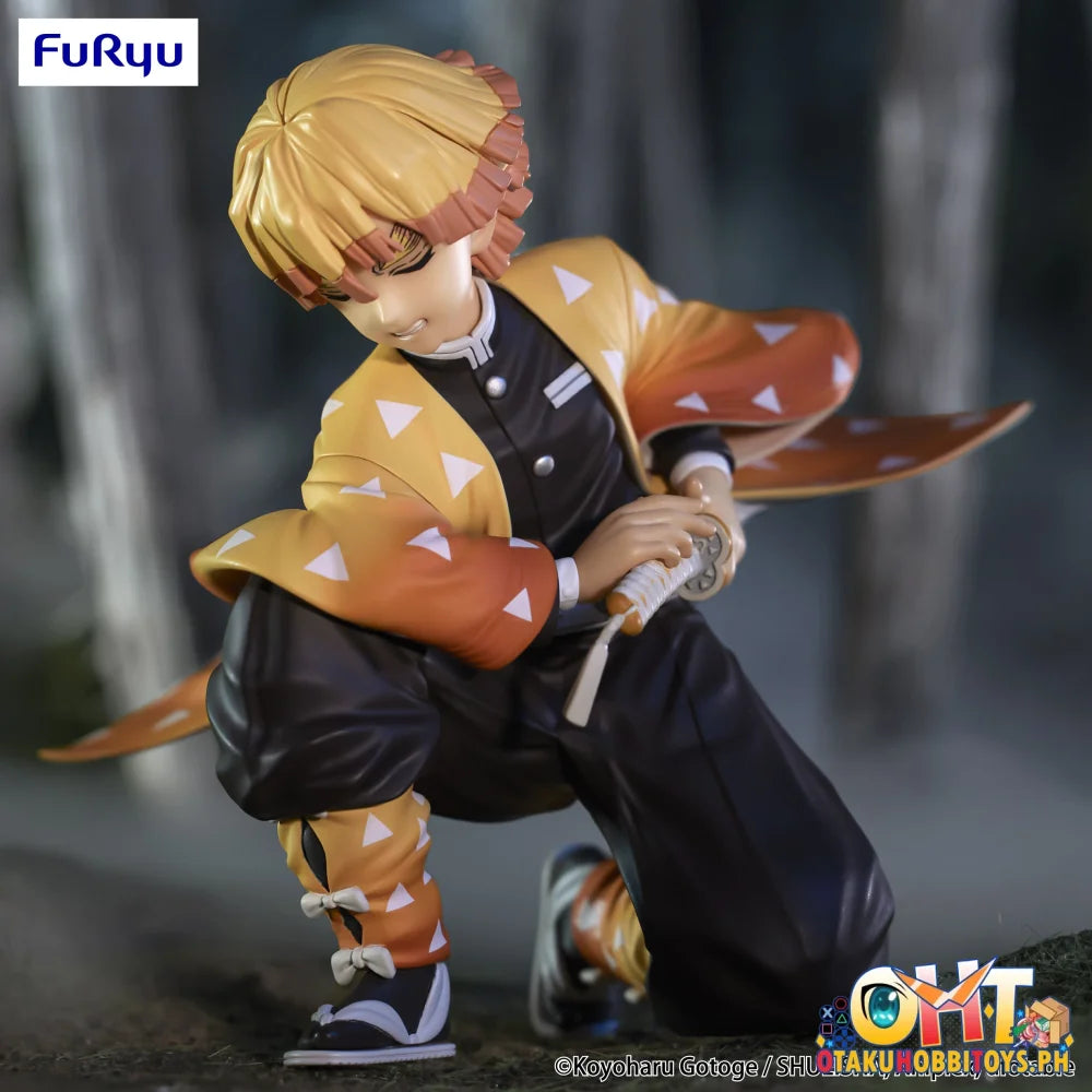 FuRyu Demon Slayer: Kimetsu no Yaiba Noodle Stopper Figure -Agatsuma Zenitsu- - Prize Figure