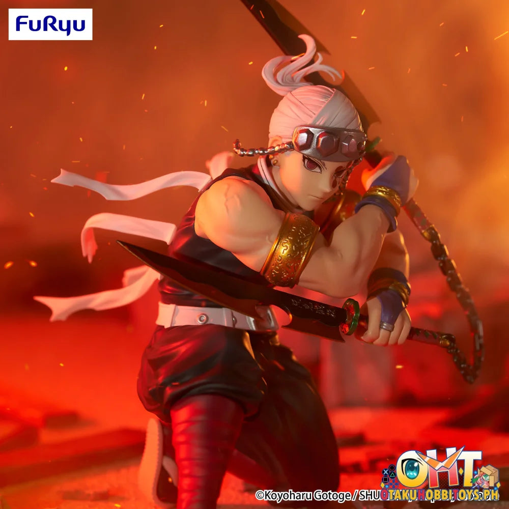 FuRyu Demon Slayer: Kimetsu no Yaiba Noodle Stopper Figure -Uzui Tengen- - Prize Figure