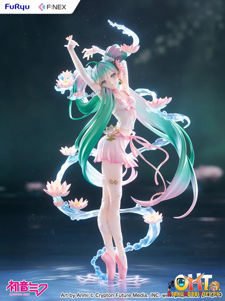 FuRyu F:NEX 1/7 Hatsune Miku - Water lily ver. Scale Figure