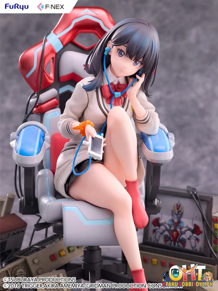 FuRyu F:NEX 1/7 SSSS.GRIDMAN - Rikka Takarada Gaming Chair ver. Scale Figure