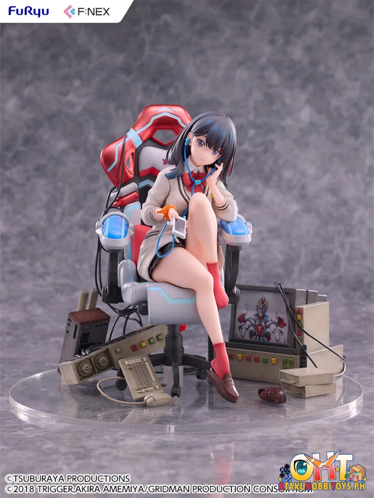 FuRyu F:NEX 1/7 SSSS.GRIDMAN - Rikka Takarada Gaming Chair ver. Scale Figure