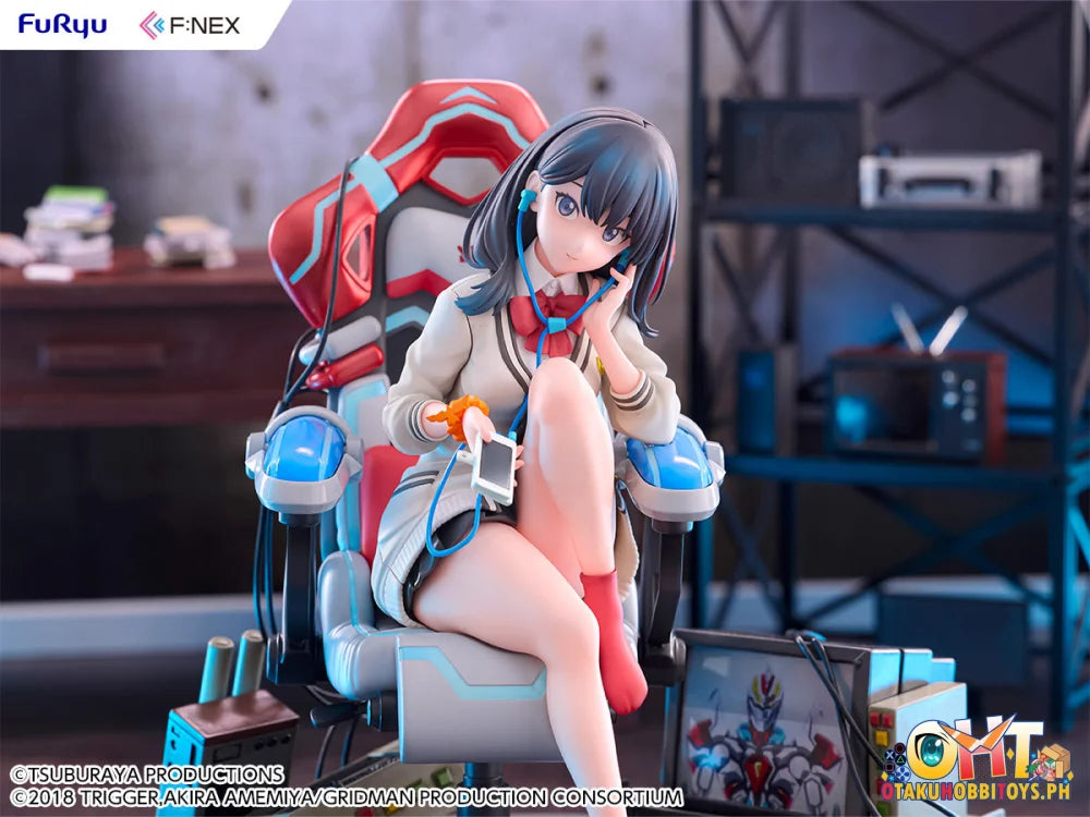 FuRyu F:NEX 1/7 SSSS.GRIDMAN - Rikka Takarada Gaming Chair ver. Scale Figure