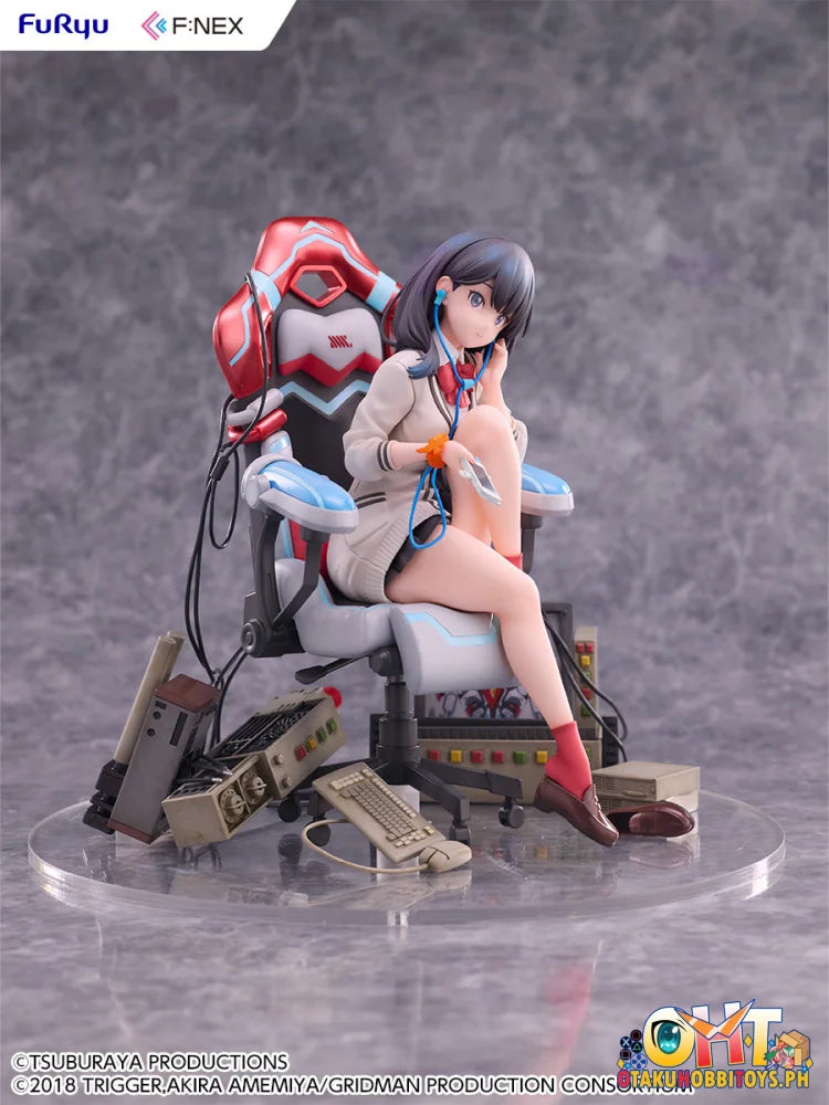 FuRyu F:NEX 1/7 SSSS.GRIDMAN - Rikka Takarada Gaming Chair ver. Scale Figure