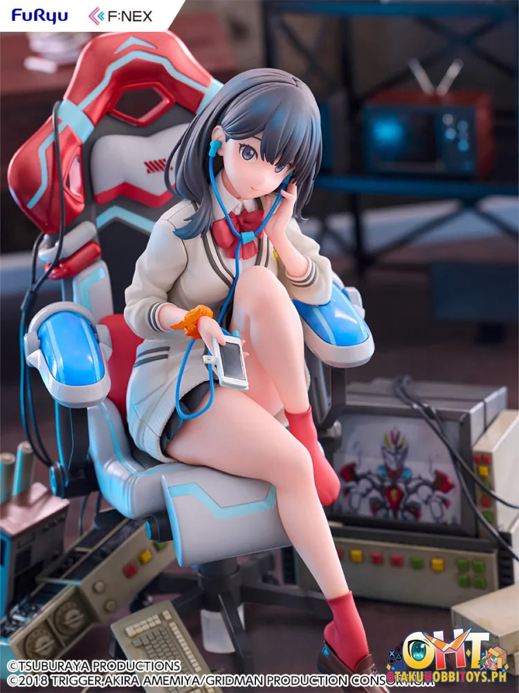 FuRyu F:NEX 1/7 SSSS.GRIDMAN - Rikka Takarada Gaming Chair ver. Scale Figure