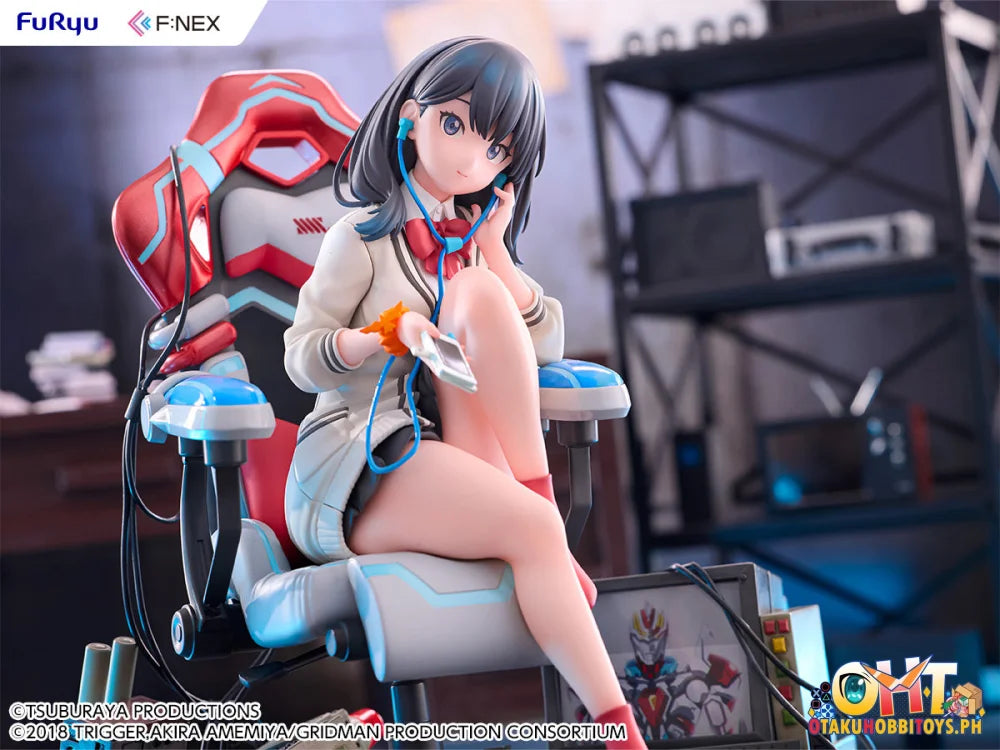 FuRyu F:NEX 1/7 SSSS.GRIDMAN - Rikka Takarada Gaming Chair ver. Scale Figure