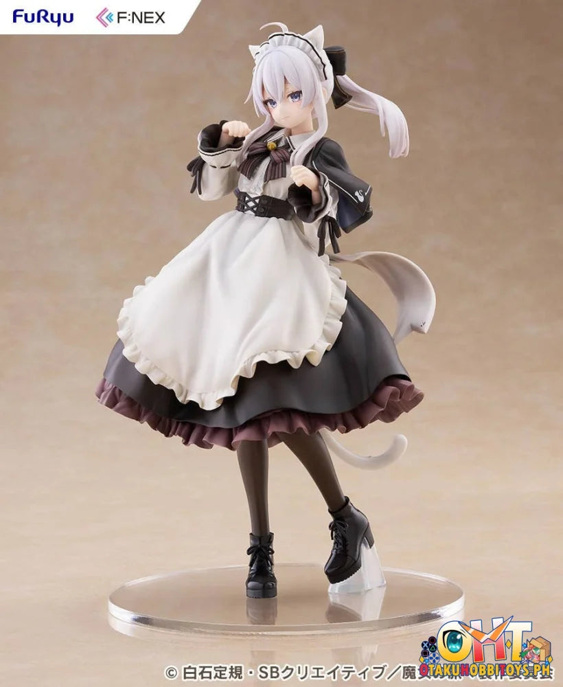 FuRyu F:NEX 1/7 The Journey of Elaina - Elaina maid costume with cat ears ver. Scale Figure