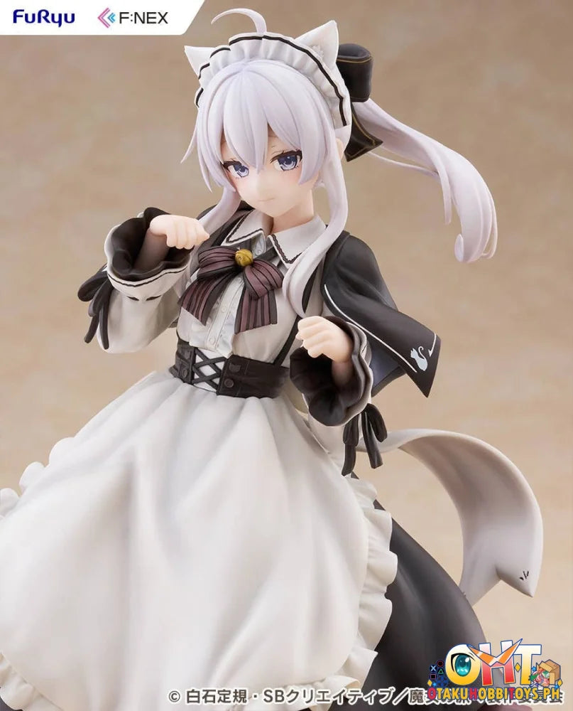 FuRyu F:NEX 1/7 The Journey of Elaina - Elaina maid costume with cat ears ver. Scale Figure