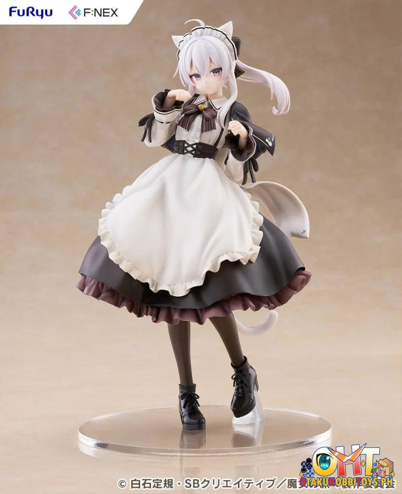 FuRyu F:NEX 1/7 The Journey of Elaina - Elaina maid costume with cat ears ver. Scale Figure