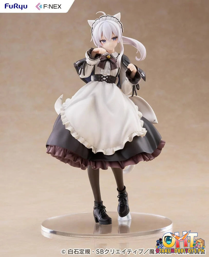 FuRyu F:NEX 1/7 The Journey of Elaina - Elaina maid costume with cat ears ver. Scale Figure