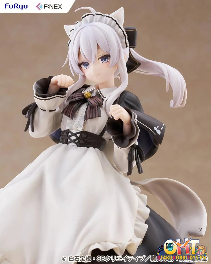 FuRyu F:NEX 1/7 The Journey of Elaina - Elaina maid costume with cat ears ver. Scale Figure