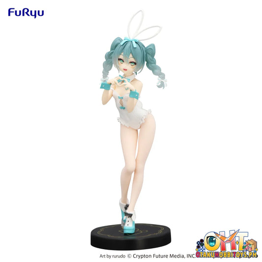 Furyu Hatsune Miku Bicute Bunnies Figure -Rurudo White Color Ver.- Prize