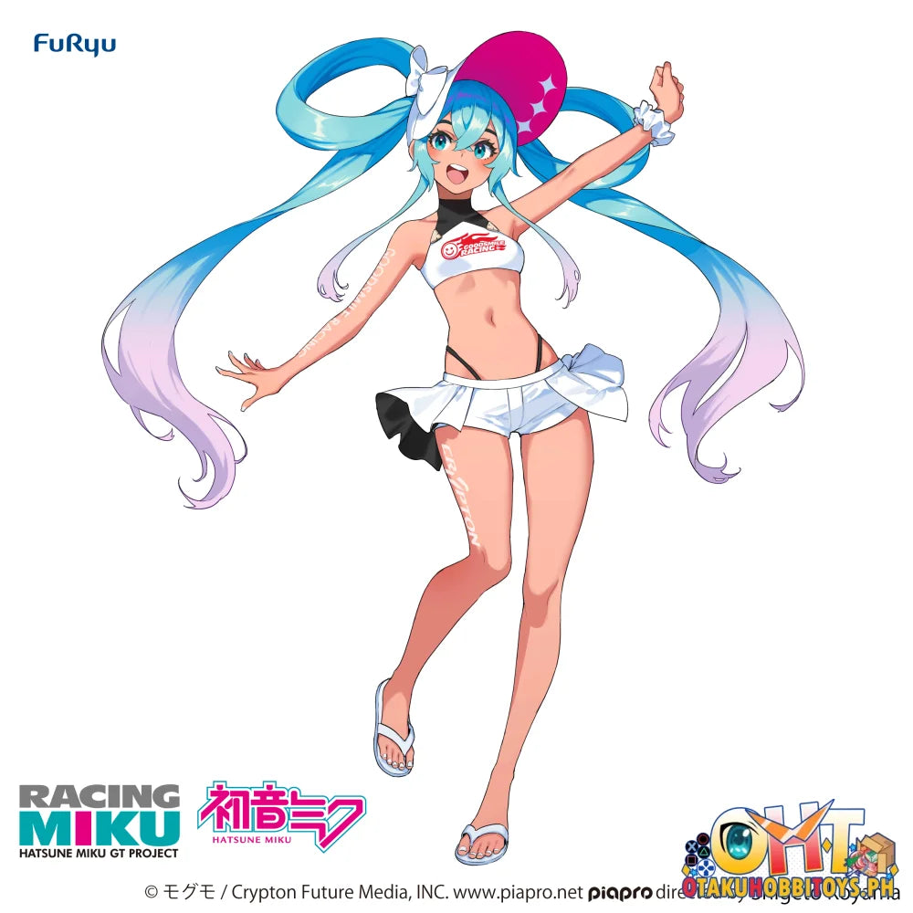 FuRyu Hatsune Miku GT Project Trio-Try-iT Figure -Racing Miku 2024 Summer Holiday ver.- Prize Figure