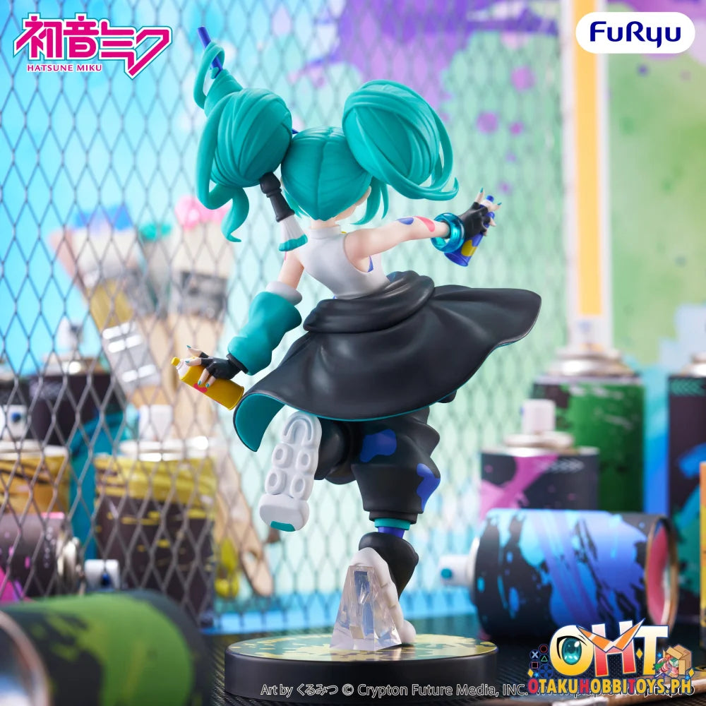 FuRyu Hatsune Miku Muchute Figure -Paint Girl Another Color ver.- Prize Figure