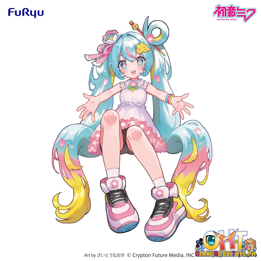 FuRyu Hatsune Miku Noodle Stopper Figure -Hatsune Miku 10th Anniversary- Prize Figure