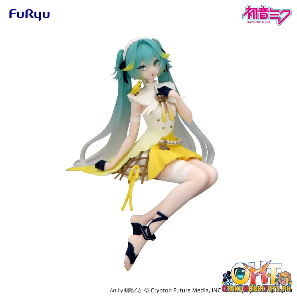 FuRyu Hatsune Miku Noodle Stopper Figure -Canary Bird- Prize Figure