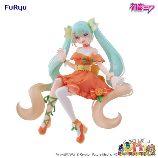FuRyu Hatsune Miku Noodle Stopper Figure -Hatsune Miku Citrus ver.- Prize Figure